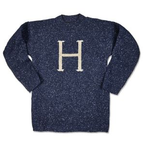 Universal Studios Harry Potter "H" Sweater X-Small Wool Blue / Weasley Sweater